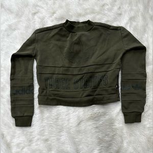 Adidas cropped sweatshirt